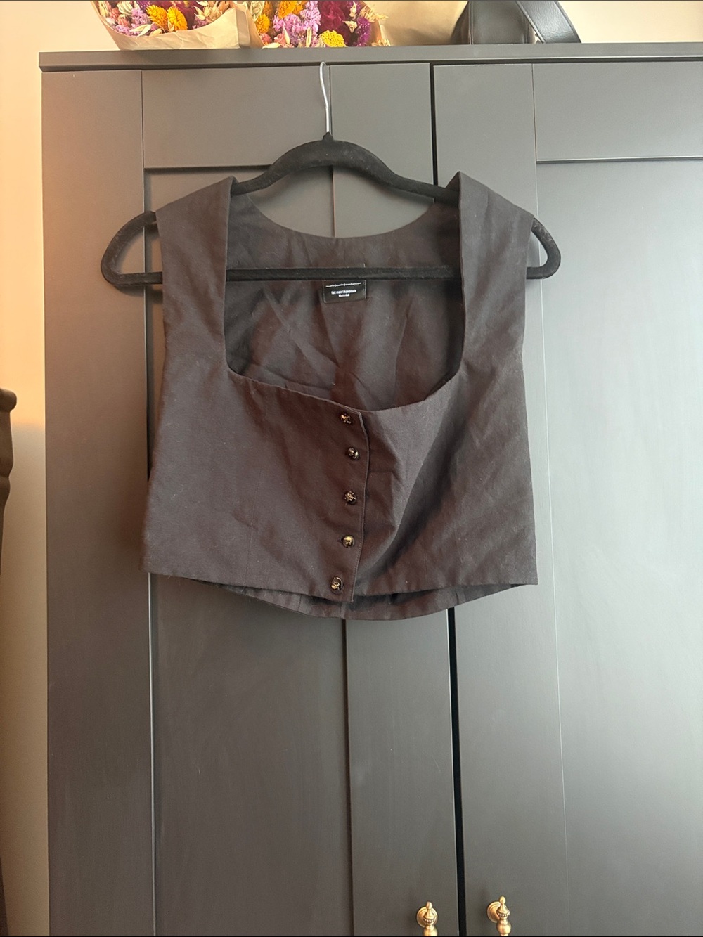 Later Studio Linen Waistcoat Vest